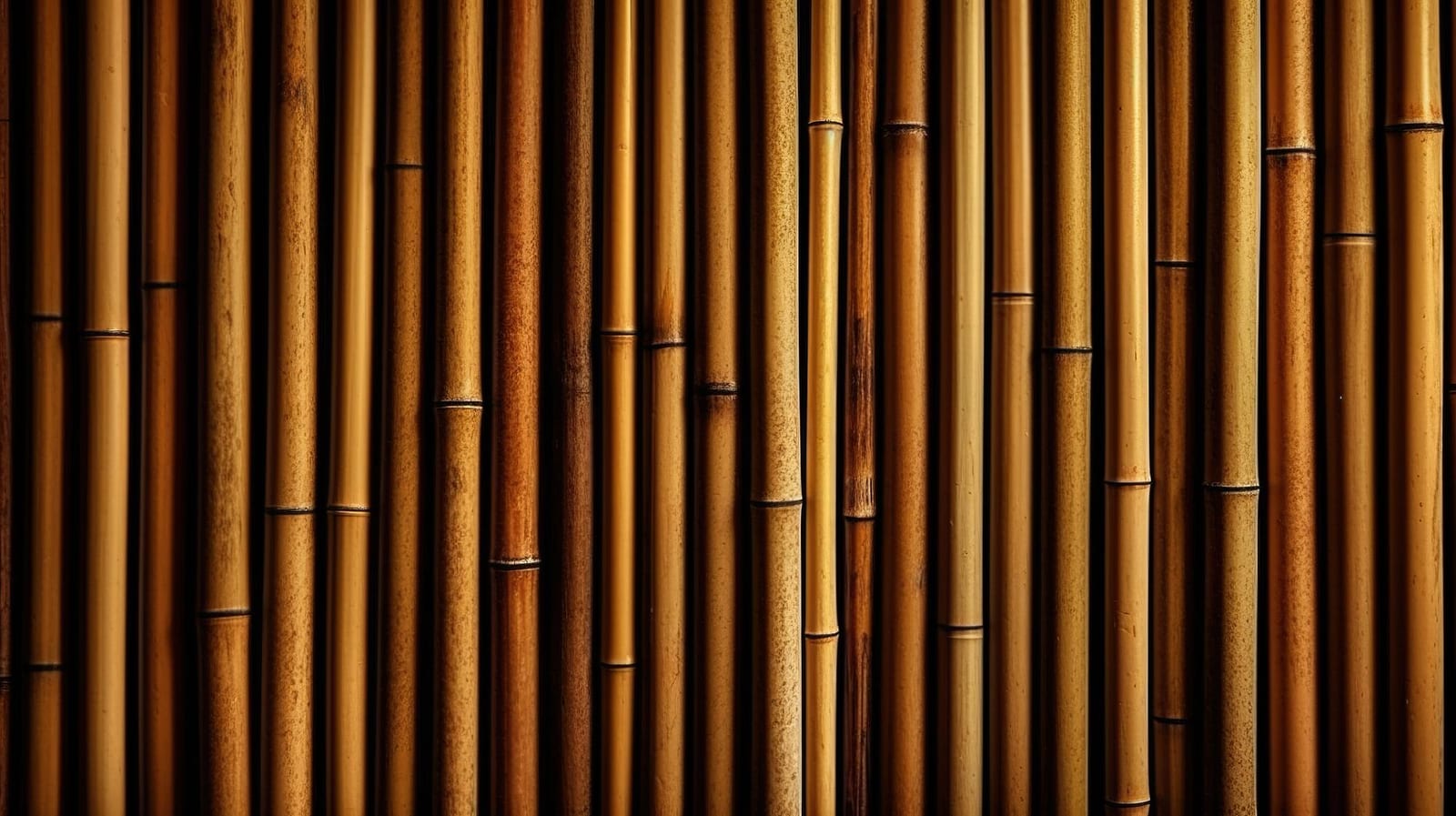 Divisória e Biombo de Bambu Tratado fabricado em bambu tratado